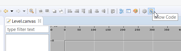 Show scene code