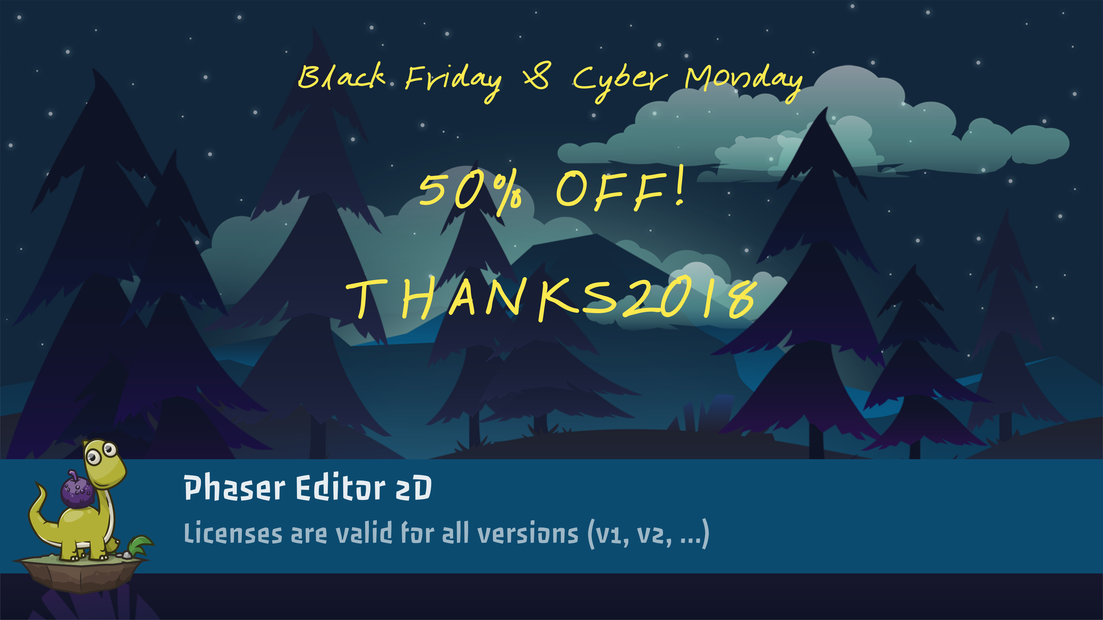 Black Friday to Cyber Monday discount