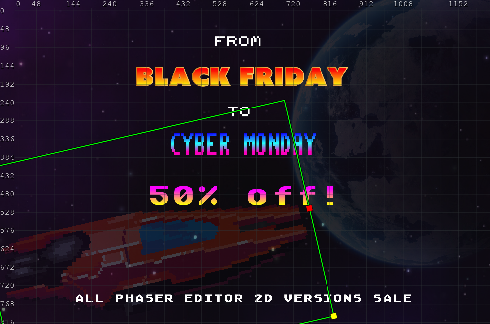 Black Friday - Cyber Monday 50 percent discount!