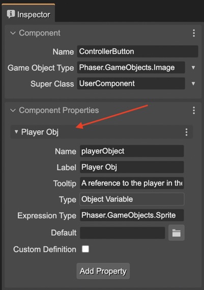 Define Object Variable property