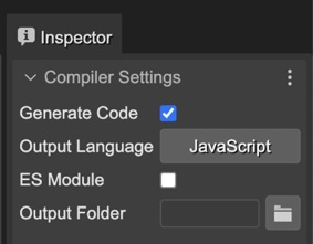 Animations compiler settings