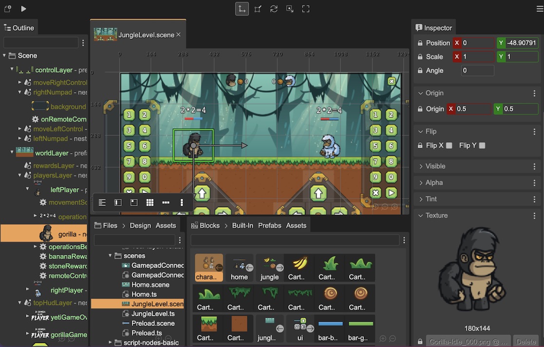 Phaser Editor 2D | HTML5 Game IDE